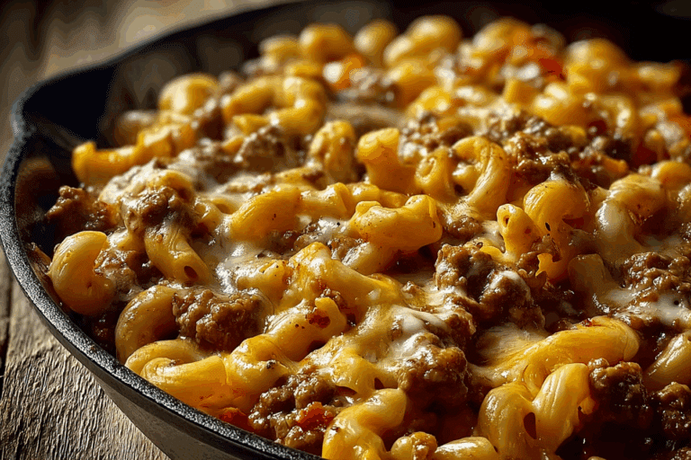 Cheese Steak Hamburger Helper