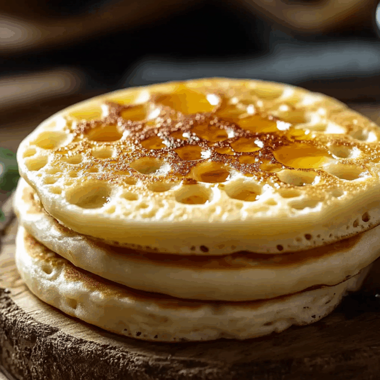 Crumpet Recipe