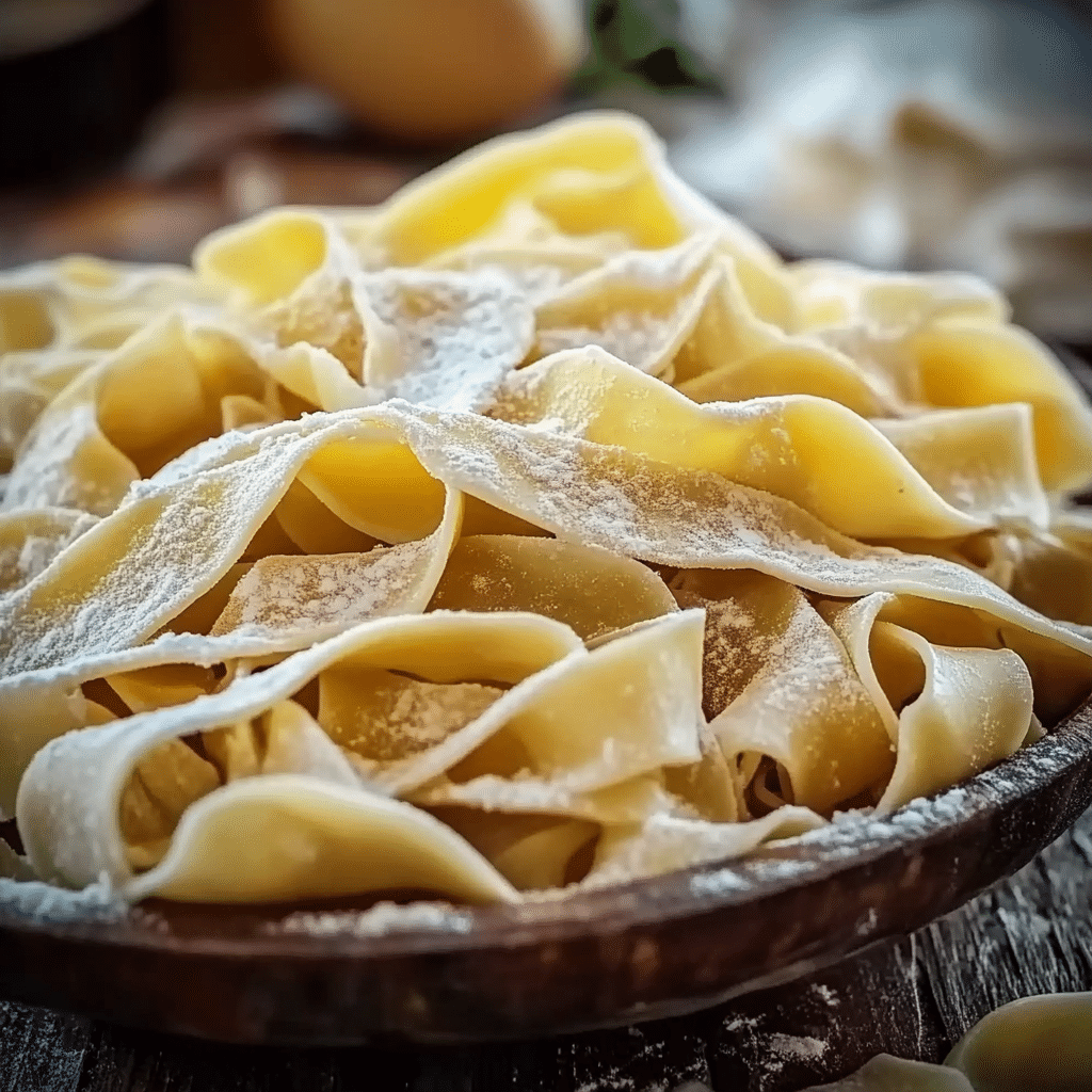 Homemade Egg Noodles