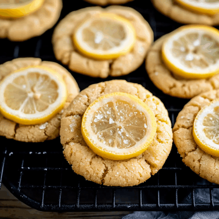 Almond Flour Lemon Cookies