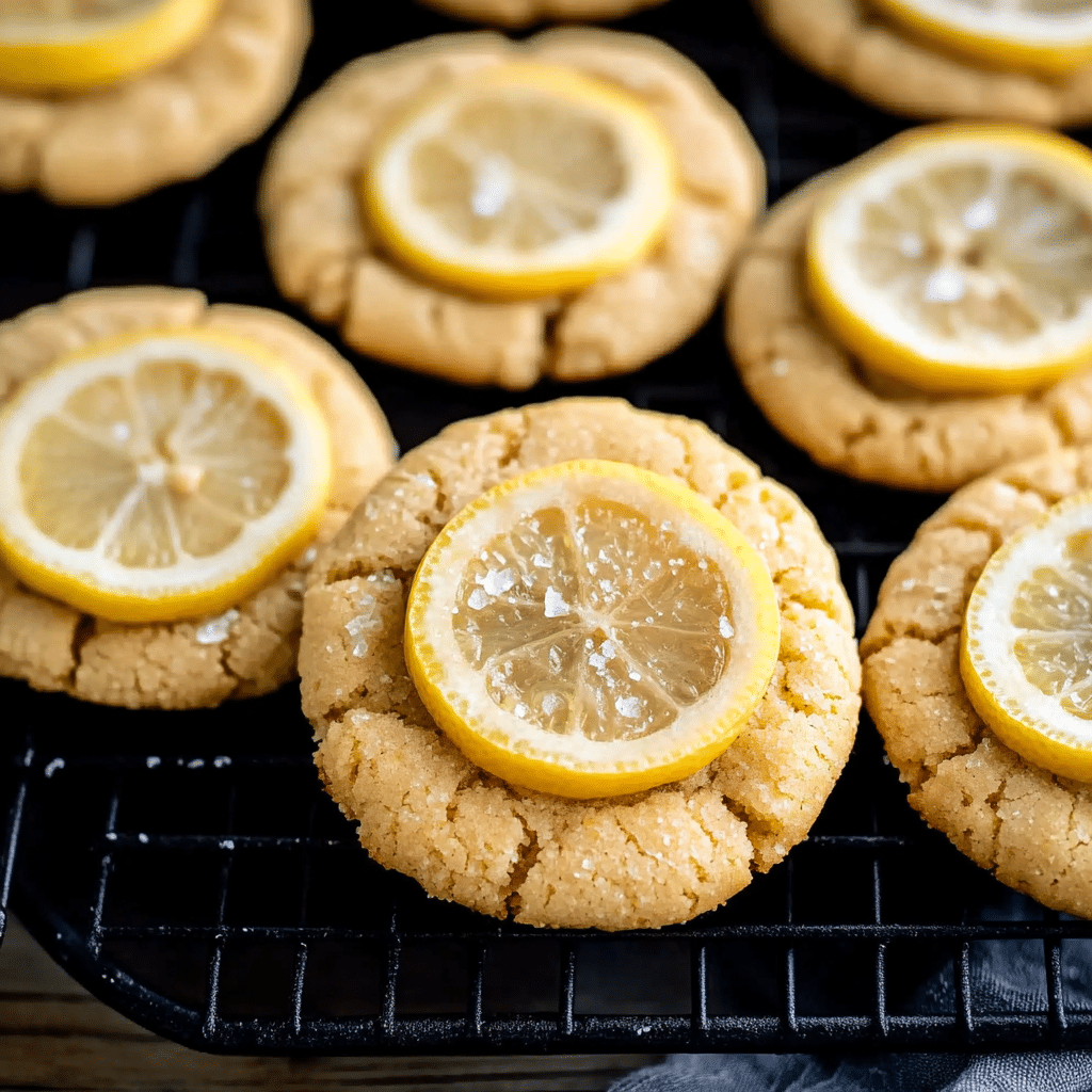 Almond Flour Lemon Cookies