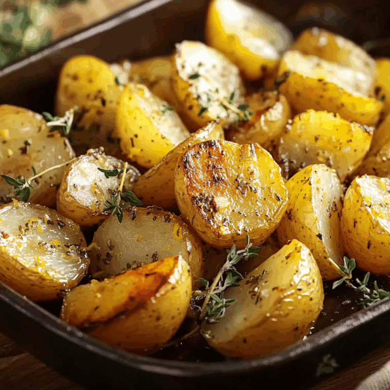Greek Lemon Potatoes