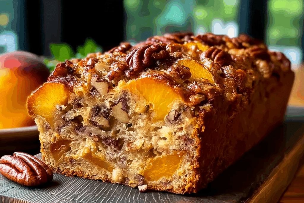 Peach Pecan Bread