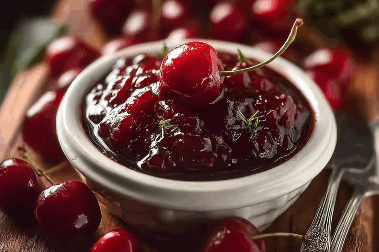 Amaretto Cherry Jam